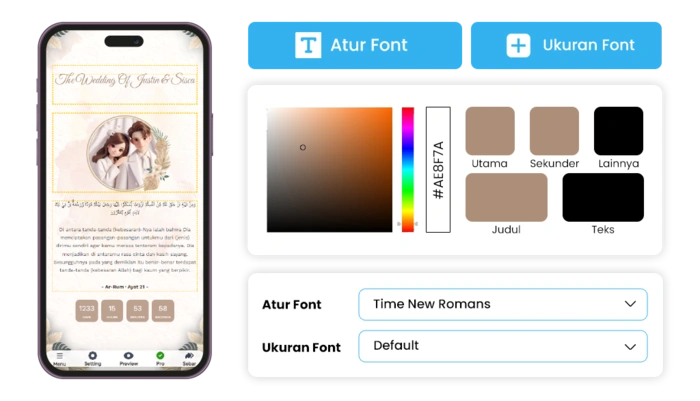 Undangan Online Fitur Ratusan Tema Undangan Digital Yang Bisa Diubah Sesuai Selera